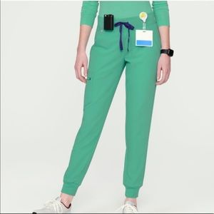 NWT Figs L Surgical Green Zamora Jogger Pant